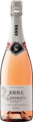 13,95 € | 盒装3个 桃红葡萄酒 Codorníu Anna Rosé — 桃红葡萄酒 D.O. Cava 加泰罗尼亚 西班牙 小瓶装 20 cl