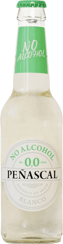 55,95 € Envoi gratuit | Boîte de 12 unités Vin Mousseux Blanc Peñascal Bouteille Tiers 33 cl 0.0 Zéro Zéro