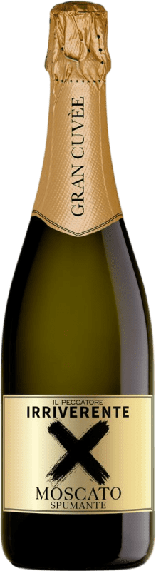Бесплатная доставка | Белое игристое вино Il Peccatore Irriverente Италия Moscato — Мускат 75 cl