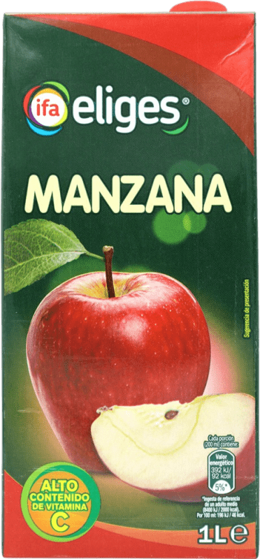Envio grátis | Sumo Eliges Espanha 1 L Manzana — Maçã
