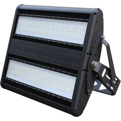 3 668,95 € Free Shipping | Flood and spotlight 1000W 5000K Neutral light. 88×70 cm. High power industrial lighting. CREE LED. Meanwell transformer Cast aluminum and tempered glass. Black Color