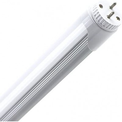 Tubo LED 22W T8 LED 2700K Luce molto calda. Ø 2 cm. Luce tubolare a LED professionale Cucina, magazzino e corridoio. Alluminio e Policarbonato. Colore bianca