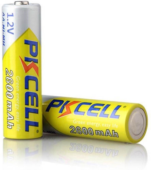 5,95 € Free Shipping | 4 units box Batteries PKCell PK2035 AA (LR6) 1.2V Rechargeable battery. Delivered in Blister × 4 units