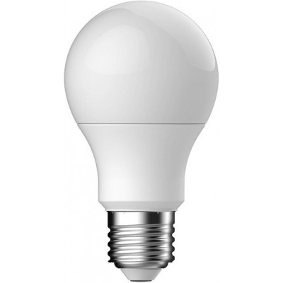 10,95 € Envio grátis | Caixa de 5 unidades Lâmpada LED 12W E27 LED A60 3000K Luz quente. 12×6 cm. Chip EPISTAR SMD LED. Claridade alta Alumínio e Policarbonato. Cor branco