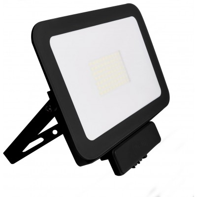 21,95 € Spedizione Gratuita | Proiettore da esterno 30W 4500K Luce neutra. 20×14 cm. Compatto. Extra-piatto. Rilevatore di movimento Fusione di alluminio e vetro temperato. Colore nero