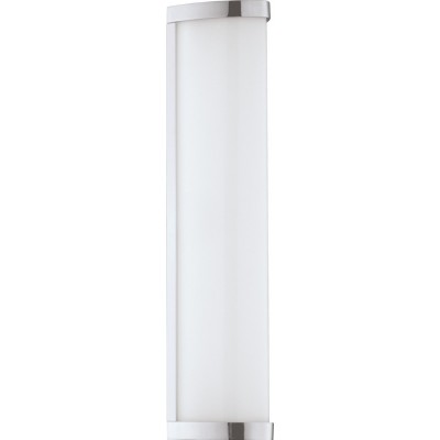 79,95 € Free Shipping | Furniture lighting Eglo Gita 2 8.5W 4000K Neutral light. 35×8 cm. Metal casting and plastic. White, plated chrome and silver Color