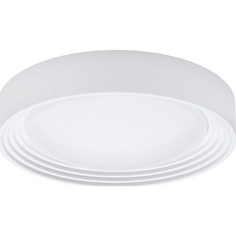 31,95 € 免费送货 | 室内顶灯 Eglo Ontaneda 1 11W 3000K 暖光. 圆形的 形状 Ø 32 cm. 厨房 和 浴室. 现代的 风格. 塑料. 白色的 颜色