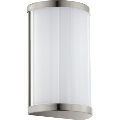 Indoor wall light Eglo Cupella 9W 3000K Warm light. Cylindrical Shape 18×11 cm. Kitchen, lobby and bathroom. Modern and design Style. Steel and Plastic. White, nickel and matt nickel Color