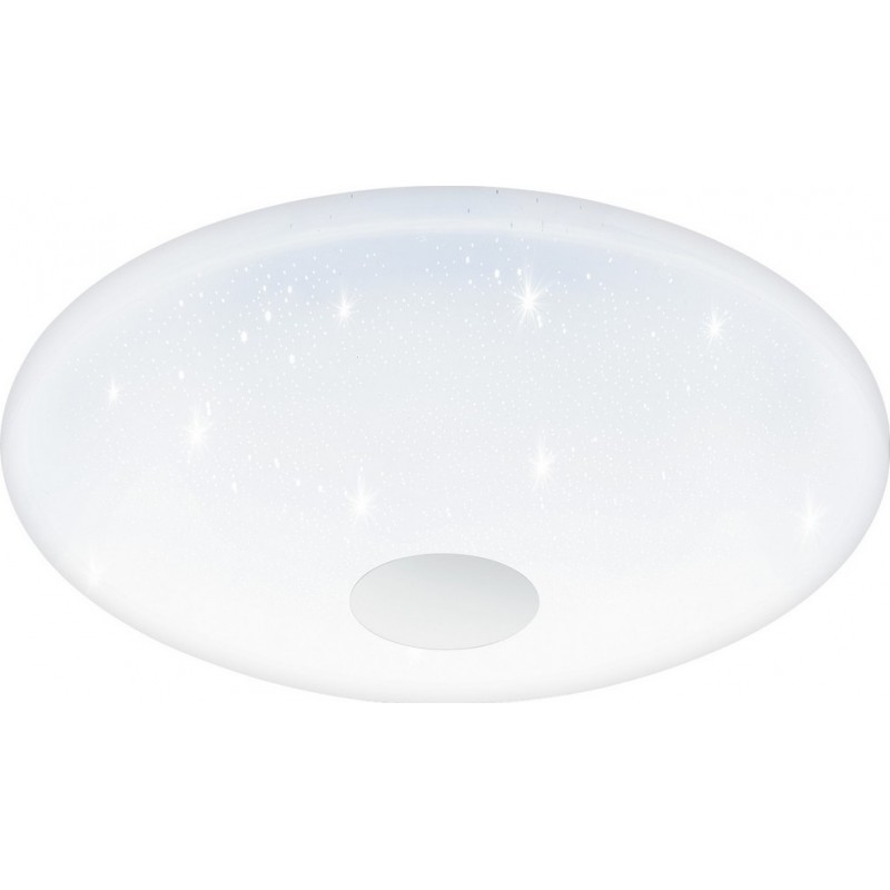 182,95 € 送料無料 | 屋内シーリングライト Eglo Voltago 2 30W 2700K とても暖かい光. 球状 形状 Ø 58 cm. キッチン そして バスルーム. モダン スタイル. 鋼 そして プラスチック. 白い カラー