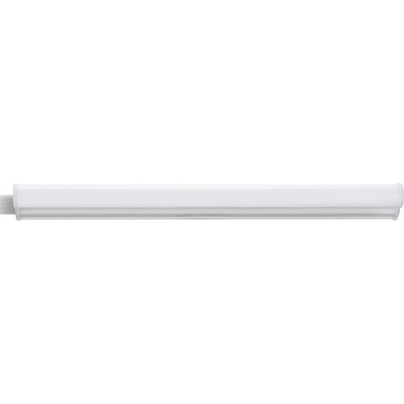 14,95 € Free Shipping | Ceiling lamp Eglo Dundry 3.2W 4000K Neutral light. Extended Shape 31×4 cm. Kitchen and bathroom. Modern Style. Plastic. White Color