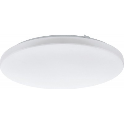 62,95 € 免费送货 | 室内顶灯 Eglo Frania 33.5W 3000K 暖光. 球形 形状 Ø 43 cm. 厨房 和 浴室. 经典的 风格. 钢 和 塑料. 白色的 颜色