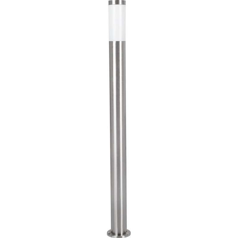 53,95 € Free Shipping | Luminous beacon Eglo Helsinki 12W Cylindrical Shape Ø 7 cm. Terrace, garden and pool. Modern and design Style. Steel, Stainless steel and Plastic. Stainless steel, white and silver Color