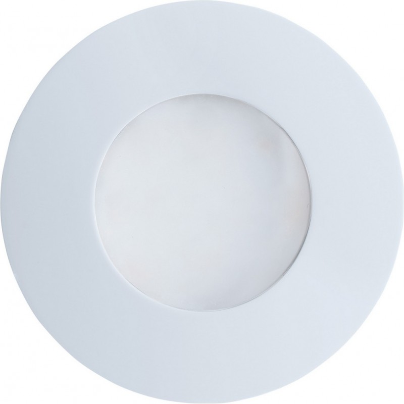 38,95 € Envoi gratuit | Luminaire encastré Eglo Margo 5W Ø 8 cm. Aluminium, verre et verre satiné. Couleur blanc