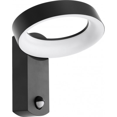 101,95 € Free Shipping | Outdoor wall light Eglo Pernate 11W 3000K Warm light. Round Shape 25×24 cm. Terrace, garden and pool. Modern and design Style. Aluminum and plastic. Anthracite, white and black Color
