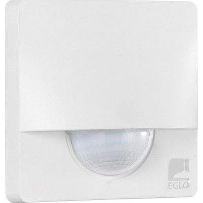 29,95 € Free Shipping | Lighting fixtures Eglo Detect Me 3 Cubic Shape 10×10 cm. Motion detector device Modern and design Style. Plastic. White Color