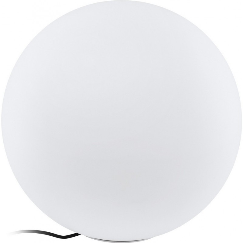 159,95 € Kostenloser Versand | Möbel mit Beleuchtung Eglo Monterolo C 9W E27 LED RGBTW A60 Sphärisch Gestalten Ø 50 cm. Stehlampe Terrasse, garten und schwimmbad. Modern und design Stil. Plastik. Weiß Farbe