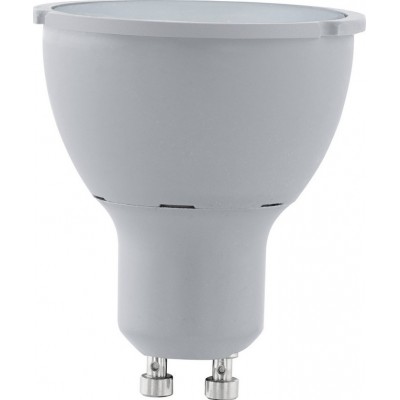 Ampoule LED Eglo LM LED GU10 5W GU10 LED 3000K Lumière chaude. Façonner Conique Ø 5 cm. Plastique