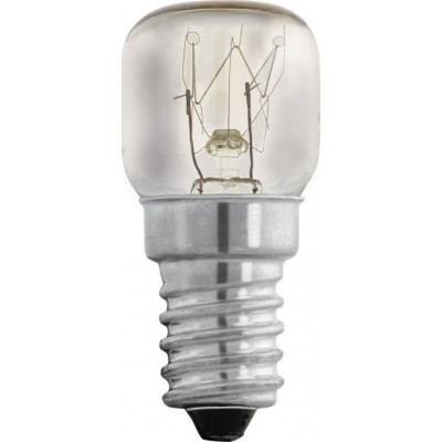 1,95 € Spedizione Gratuita | Lampadina LED Eglo Lm_Hal_E14 15W E14 HALOGEN T22 2200K Luce molto calda. Ø 2 cm