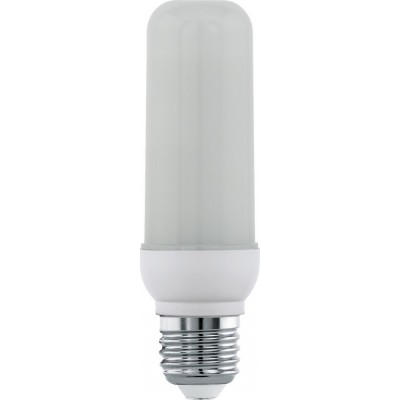 9,95 € Free Shipping | LED light bulb Eglo LM LED E27 3W E27 LED T40 1600K Very warm light. Ø 4 cm. Plastic. Opal Color