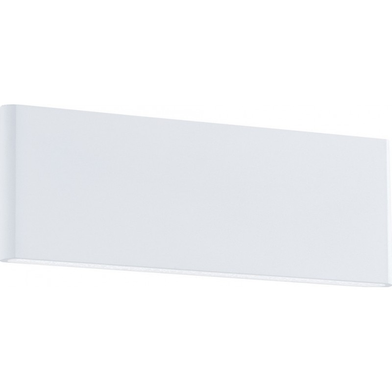 85,95 € Envio grátis | Luz de parede interna Eglo Stars of Light Climene 8.5W 3000K Luz quente. 26×8 cm. Alumínio e plástico. Cor branco