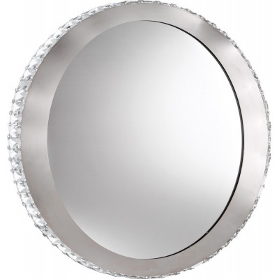 Indoor wall light Eglo Toneria 36W 4000K Neutral light. Ø 65 cm. Mirror lamp Steel, stainless steel and crystal. Plated chrome and silver Color