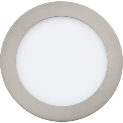 Recessed lighting Eglo Fueva 1 11W 3000K Warm light. Ø 17 cm. Metal casting and plastic. White, nickel and matt nickel Color