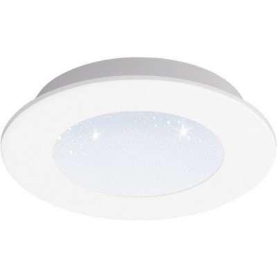 Lampe au plafond Eglo Fiobbo 5W 3000K Lumière chaude. Façonner Sphérique Ø 12 cm. Cuisine et salle de bain. Style moderne. Acier et Plastique. Couleur blanc