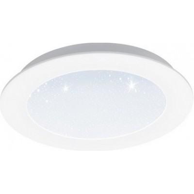 Plafón de interior Eglo Fiobbo 10W 3000K Luz cálida. Forma Esférica Ø 17 cm. Cocina y baño. Estilo moderno. Acero y Plástico. Color blanco