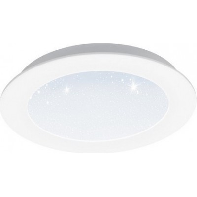 Plafoniera da interno Eglo Fiobbo 10W 3000K Luce calda. Forma Sferica Ø 17 cm. Cucina e bagno. Stile moderno. Acciaio e Plastica. Colore bianca