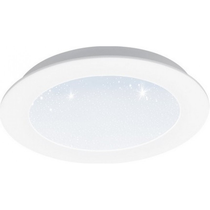 53,95 € Free Shipping | Recessed lighting Eglo Fiobbo 10W 3000K Warm light. Spherical Shape Ø 17 cm. Kitchen and bathroom. Modern Style. Steel and plastic. White Color
