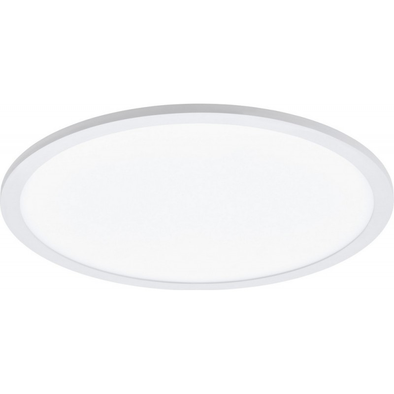 179,95 € Free Shipping | Indoor ceiling light Eglo Sarsina C 21W 2700K Very warm light. Round Shape Ø 45 cm. Kitchen and bathroom. Modern Style. Aluminum and plastic. White Color