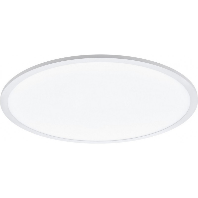 209,95 € 免费送货 | 室内顶灯 Eglo Sarsina C 34W 2700K 非常温暖的光. 圆形的 形状 Ø 60 cm. 厨房 和 浴室. 现代的 风格. 铝 和 塑料. 白色的 颜色