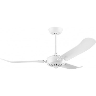 398,95 € Free Shipping | Ceiling fan Eglo Hoi An Ø 137 cm. Aluminum and metal casting. White and matte white Color