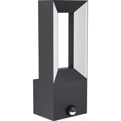 108,95 € Free Shipping | Outdoor wall light Eglo Riforano Cubic Shape 29×11 cm. Terrace, garden and pool. Modern, design and cool Style. Aluminum and plastic. White and black Color