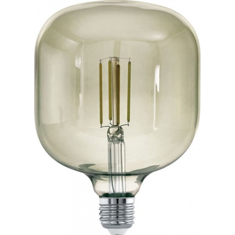 19,95 € Free Shipping | LED light bulb Eglo 4W E27 LED 3000K Warm light. Cubic Shape Ø 12 cm