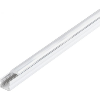 28,95 € Free Shipping | Lighting fixtures Eglo Surface Profile 3 100×2 cm. Surface profiles for lighting Aluminum and Plastic. White Color