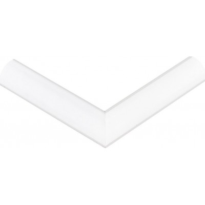 8,95 € Envio grátis | Equipamentos de iluminação Eglo Corner Profile 1 11 cm. Perfis para iluminação Alumínio. Cor branco