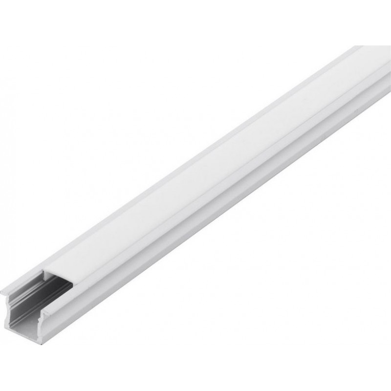 19,95 € Kostenloser Versand | Leuchten Eglo Recessed Profile 2 100×2 cm. Einbauprofile für die Beleuchtung Aluminium und Plastik. Weiß Farbe