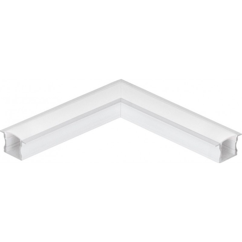 8,95 € Kostenloser Versand | Leuchten Eglo Recessed Profile 2 11 cm. Einbauprofile für die Beleuchtung Aluminium. Weiß Farbe