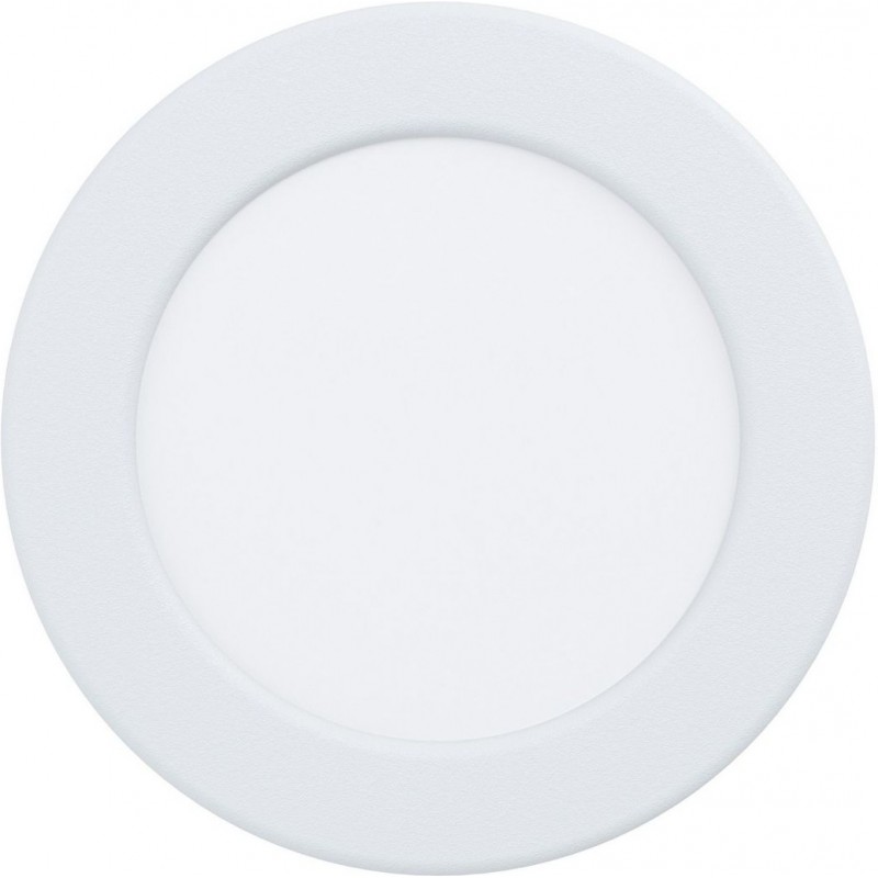 13,95 € 免费送货 | 室内嵌入式照明 Eglo Fueva 5 圆形的 形状 Ø 11 cm. 客厅, 厨房 和 浴室. 现代的 风格. 钢 和 塑料. 白色的 颜色
