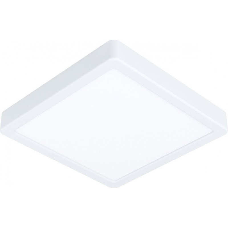 28,95 € Free Shipping | Indoor ceiling light Eglo Fueva 5 21×21 cm. Steel and Plastic. White Color