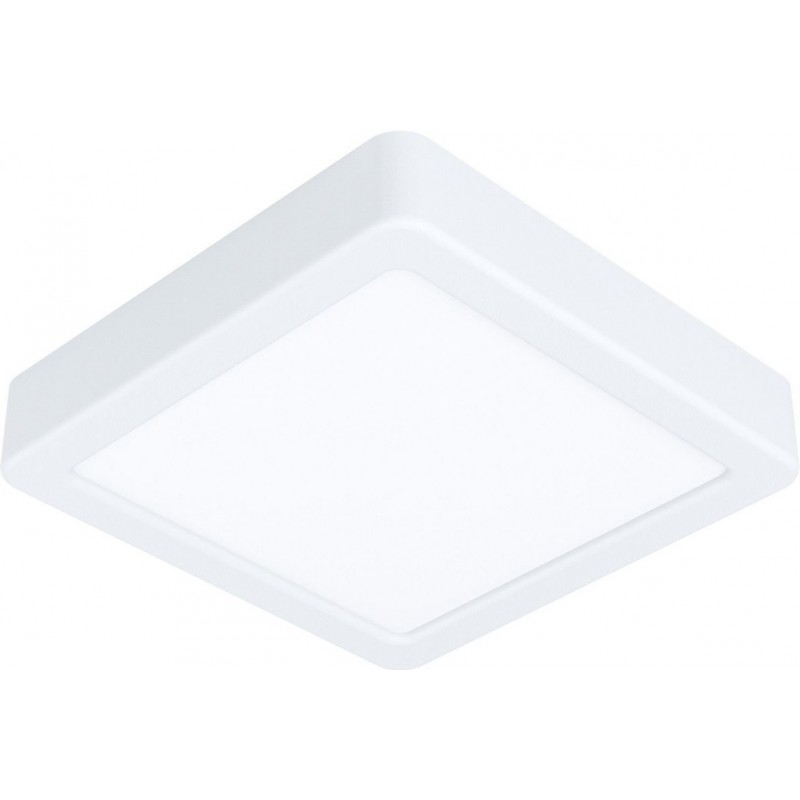 17,95 € Free Shipping | Indoor ceiling light Eglo Fueva 5 16×16 cm. Steel and plastic. White Color