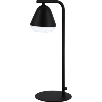 Lampada da scrivania Eglo Palbieta 45×19 cm. Acciaio e Plastica. Colore nero e raso