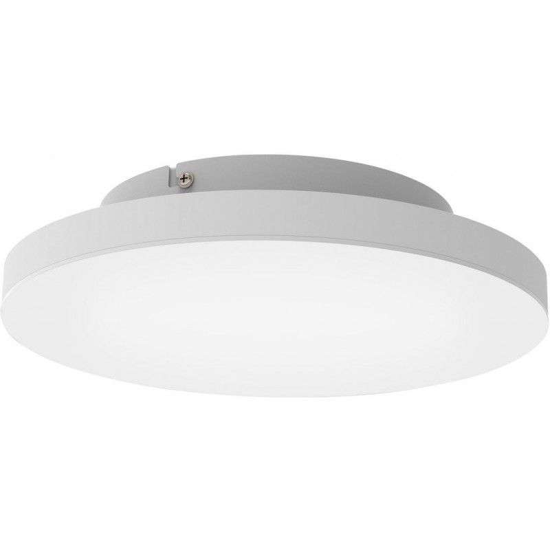 154,95 € Free Shipping | Indoor ceiling light Eglo Turcona C Spherical Shape Ø 30 cm. Ceiling light Kitchen and bathroom. Modern Style. Steel, Aluminum and Plastic. White Color