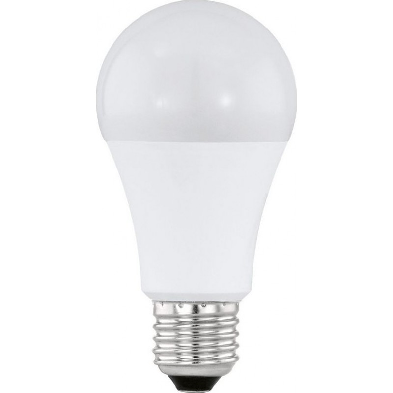 13,95 € Free Shipping | LED light bulb Eglo 10W E27 LED A60 2700K Very warm light. Oval Shape Ø 6 cm