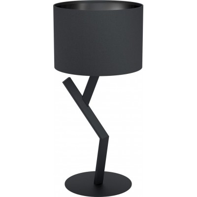 187,95 € Free Shipping | Table lamp Eglo Stars of Light Balnario Ø 30 cm. Steel and textile. Black Color