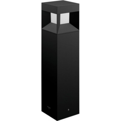 95,95 € Free Shipping | Luminous beacon Philips Parterre 8W Extended Shape 40×10 cm. Wall / Pedestal Terrace and garden. Modern Style. Black Color