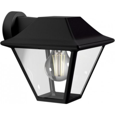 31,95 € Free Shipping | Outdoor wall light Philips Alpenglow Pyramidal Shape 20×18 cm. Wall light Terrace and garden. Vintage Style. Black Color