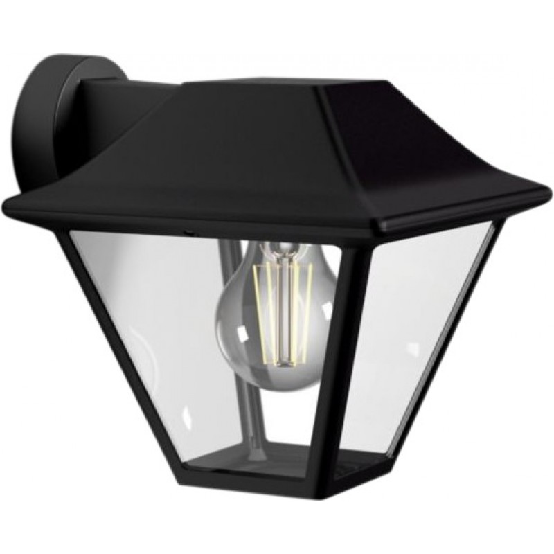 25,95 € Free Shipping | Outdoor wall light Philips Alpenglow Pyramidal Shape 20×18 cm. Wall light Terrace and garden. Vintage Style. Black Color