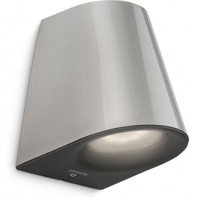 53,95 € Free Shipping | Outdoor wall light Philips Virga 4W Conical Shape 12×10 cm. Wall light Terrace and garden. Sophisticated Style. Stainless steel